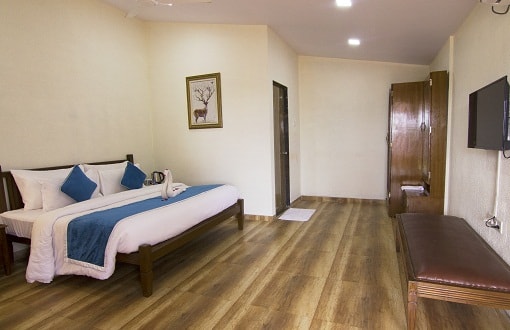 Cottages for Stay in Mahabaleshwar at Forest County Resort Studio Cottage Rooms, Tapola Road , Mahabaleshwar